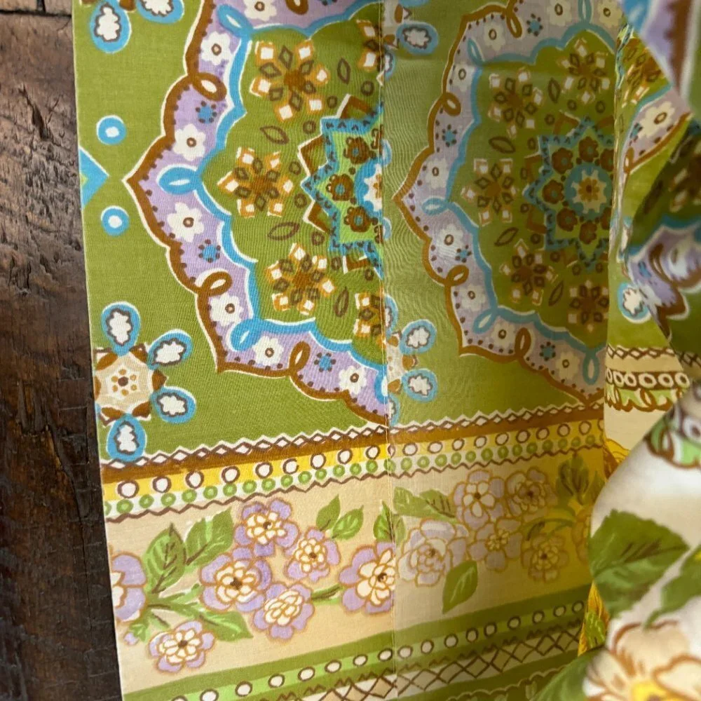 Vintage Cannon Set  3 pc Pillow Cases Floral Yellow Roses